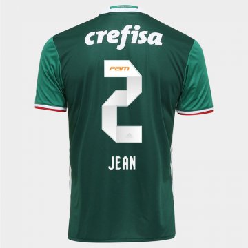 2016-17 Palmeiras Home Green Football Jersey Shirts Jean #2