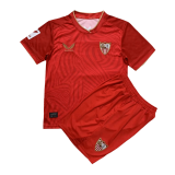 Sevilla 2023-24 Away Soccer Jerseys + Short Kid's