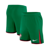 Portugal 2024 Home Soccer Shorts Men's