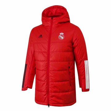 2020-21 Real Madrid Red Men's Football Winter Jacket