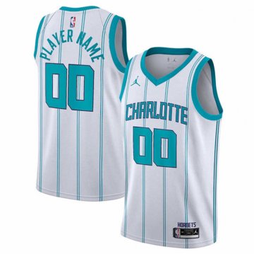 Charlotte Hornets 2020 NBA Draft First Round Pick Jordan White Men's SwingMen's Jersey Icon Edition