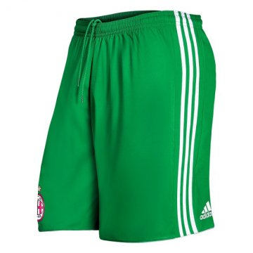 2017-18 AC Milan Goalkeeper Green Football Shorts