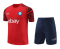 Napoli 2024-25 Red Soccer Jerseys + Short Men's