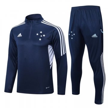Cruzeiro 2022-23 Navy Soccer Training Suit Men's
