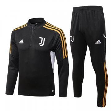 Juventus 2022-23 Black Soccer Training Suit Men's