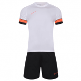Customize 2023-24 White NK-762 Soccer Jerseys + Short Men's