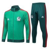 Mexico 2022 Green Soccer Jacket + Pants Men's