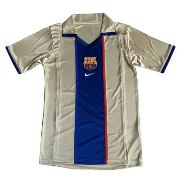 2002 Barcelona Retro Away Men's Football Jersey Shirts [22712627]