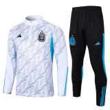 Argentina 2024 White Soccer Training Suit Men's