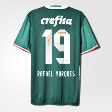 2016-17 Palmeiras Home Green Football Jersey Shirts Rafael Marques #19
