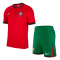 Portugal 2024 Home EURO Soccer Jerseys + Short Men's