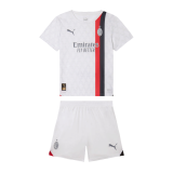 AC Milan Away Soccer Jerseys + Short Kid's 2023/24