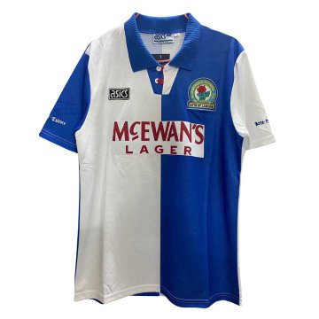 94/95 Blackburn Rovers Retro Home Men's Football Jersey Shirts