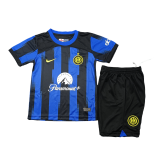 Inter Milan Home Soccer Jerseys + Short Kid's 2023/24
