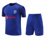 Barcelona 2023-24 Blue Soccer Jerseys + Short Men's