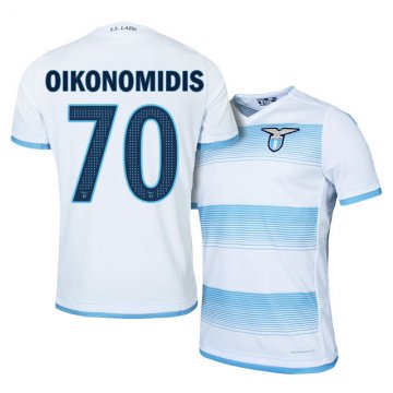 2016-17 Lazio Third White Football Jersey Shirts #70 Christopher Oikonomidis