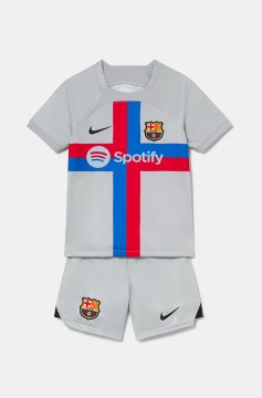 Barcelona 2022-23 Third Soccer Jerseys + Shorts Kid's