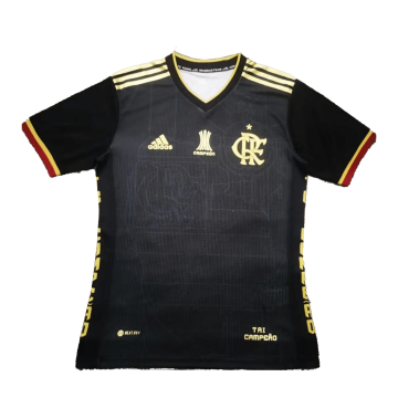 CR Flamengo 2022-23 Black Soccer Jerseys Men's