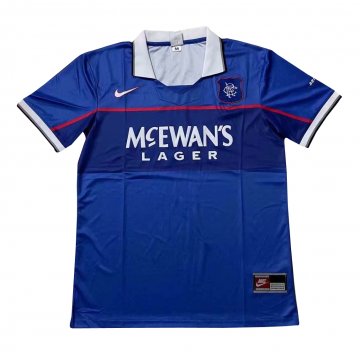1997-1999 Rangers Retro Home Men's Football Jersey Shirts