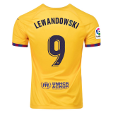 #Lewandowski #9 Player Version Barcelona 2022-23 Fourth Soccer Jerseys Men's