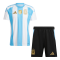 Argentina 2024 Home Copa America Soccer Jerseys + Short Men's