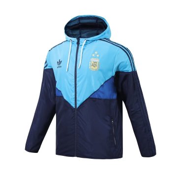 Argentina 2023 Blue All Weather Windrunner Soccer Jacket Men's