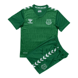 Everton 2023-24 Goalkeeper Soccer Jerseys + Short Children's