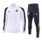 Real Madrid 2023-24 White Soccer Jacket + Pants Kid's
