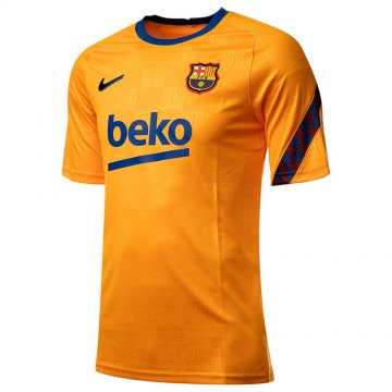Barcelona 2022-23 Orange Soccer Training Jerseys Men's
