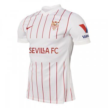 Sevilla 2021-22 Home Soccer Jerseys Men's