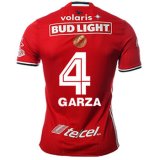 2016-17 Tijuana Home Red Football Jersey Shirts Garza #4