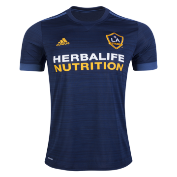 2017-18 Los Angeles Galaxy Away Blue Football Jersey Shirts [136858]