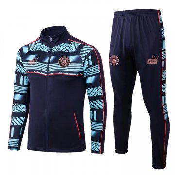 Manchester City Navy Soccer Jacket + Pants Men's 2022-23