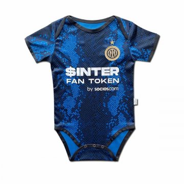 Inter Milan 2021-22 Home Soccer Jerseys Infant's
