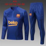 Barcelona 2022-23 Blue 3D Soccer Training Suit Kid's