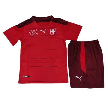 2021-22 Switzerland Home Football Jersey Shirts + Short Kid's