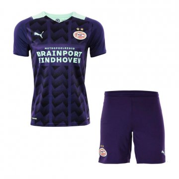 PSV 2021-22 Away Soccer Jerseys + Short Kid's [20210720054]