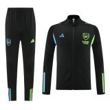 Arsenal 2023-24 Black Soccer Jacket + Pants Men's