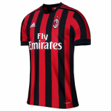 2017-18 AC Milan Home Football Jersey Shirts