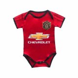 2019-20 Manchester United Home Red Baby Infant Football Suit
