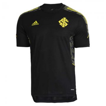 2021-22 S. C. Internacional Black Short Football Training Shirt Men's