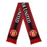 Red Manchester United Soccer Scarf