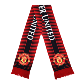 Red Manchester United Soccer Scarf