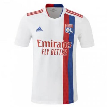 2021-22 Olympique Lyon Home Men‘s Football Jersey Shirts