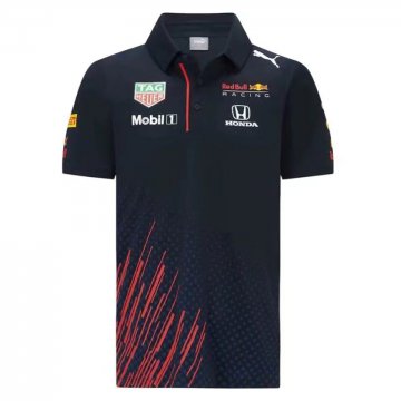 Red Bull Racing 2021 Polo - Navy F1 Team T - Shirt Men's