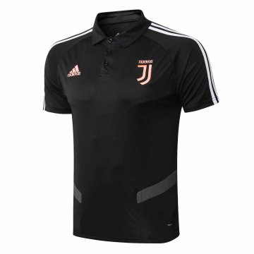 2019-20 Juventus Black Men's Football Polo Shirt