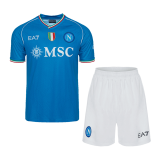 Napoli 2023-24 Home Soccer Jerseys + Short Men's