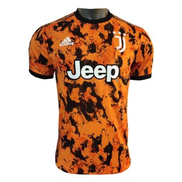 2020-21 Juventus Third Orange Men Football Jersey Shirts (Match)