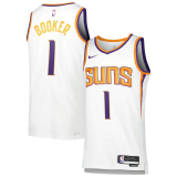 Devin Booker #1 Phoenix Suns 2022-23 White Jerseys - Association Edition Men's