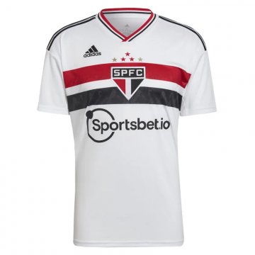 Sao Paulo FC 2022-23 Home Soccer Jerseys Men's